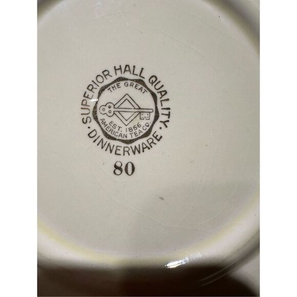 Vintage Halls China The Orange Poppy line - Picture 9 of 11